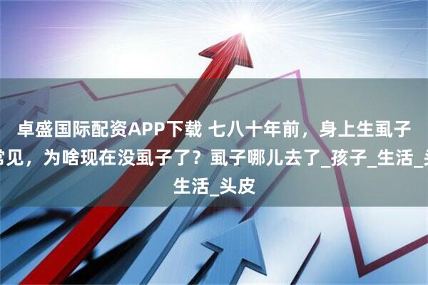 卓盛国际配资APP下载 七八十年前，身上生虱子很常见，为啥现在没虱子了？虱子哪儿去了_孩子_生活_头皮